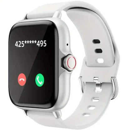 Full Touch Screen Smart Watch with Activity Tracker, Call & Message Functions, Pedometer & More